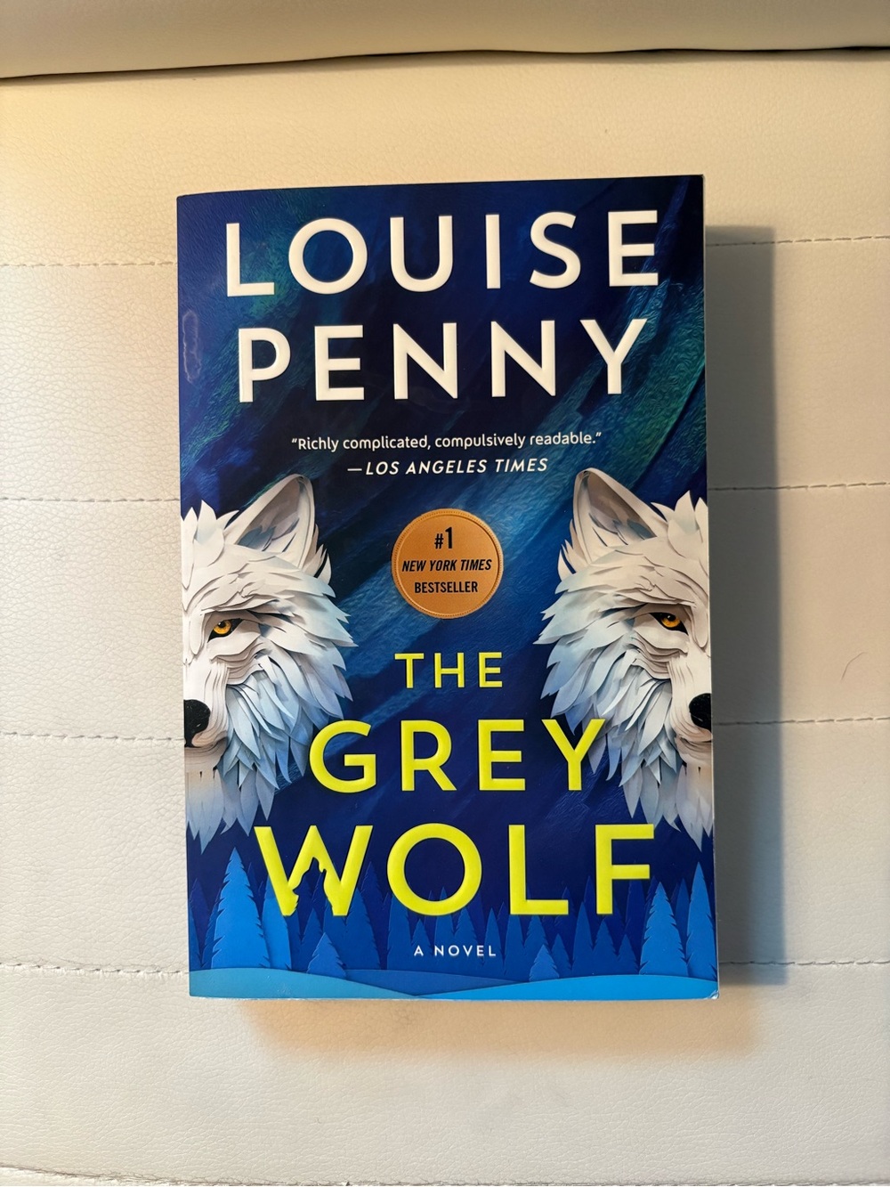 The Grey Wolf by Louise Penny paperback